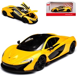 MASINUTA METALICA McLAREN P1 GALBEN SCARA 1 LA 24 - Img 4