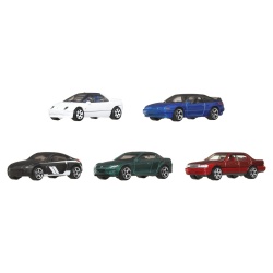 MATCHBOX SET 5 MASINUTE METALICE MBX JAPAN CRUISERS II SCARA 1:64 - Img 3