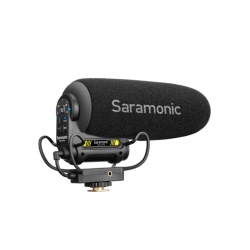 Microfon Saramonic Vmic5 ProAuto On/Off, TRS & TRRS, Negru