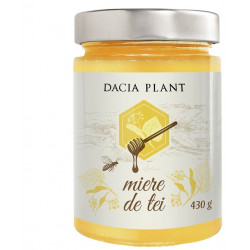 Miere tei "bun de tot" 430g dacia plant