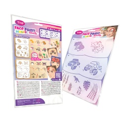 Model Mozaic Face Painter - dinozaur - SUV - 3 piese / pachet Tytoo - Img 1