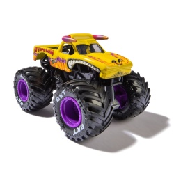 MONSTER JAM LEGACY TRUCKS MASINUTA METALICAEL TORO LOCO SCARA 1 LA 64 - Img 2