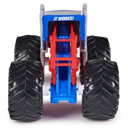 MONSTER JAM MASINUTA METALICA LUCAS STABILIZER SCARA 1 LA 64 - Img 6
