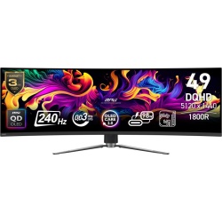 MSI MPG 491CQPX QD-OLED computer monitor
