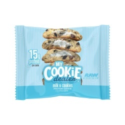 My Cookie Dealer Protein Cookie, Milk & Cookies, Biscuit Proteic Cu Aroma De Biscuiti Cu Lapte, 63 G