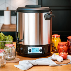 OALA ELECTRICA DE PASTEURIZARE 28L 2600W AD 4496 ADLER - Img 3