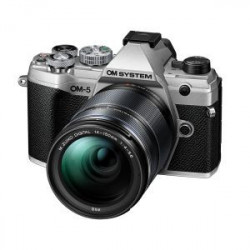 OM SYSTEM OM-5 body silver + M.Zuiko Digital 14-150mm F4-5.6 II lens KIT - Img 1