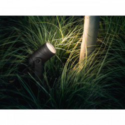 Pachet 3 spoturi LED RGB pentru exterior Philips Lily Hue, 3x8W (49W), 600 lm, lumina alba si colorata, IP65, 19.4 cm - Img 7