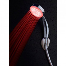 Para de dus cu LED-uri in 3 culori in functie de temperatura apei, AVX-AG176 - Img 6