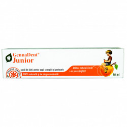 PASTA DINTI GENNADENT JUNIOR PORTOCALA 80ml VIVA NATURA