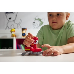 PATRULA CATELUSILOR ACTION PUPS SET VEHICUL DE SALVARE HOVERBOARD SI FIGURINA MARSHALL 5 CM - Img 4