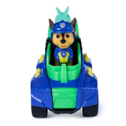 PATRULA CATELUSILOR FILMUL CU DINOZAURI SET DINO VEHICUL DE POLITIE CU FIGURINA CHASE SI ACCESORII 15CM - Img 8