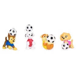 PATRULA CATELUSILOR SOCCER PUPS SET 4 FIGURINE - Img 2