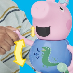 PEPPA PIG FIGURINA GEORGE INTERACTIVA CANTA SI GLUMESTE - Img 5