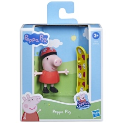 PEPPA PIG FIGURINA PRIETENII AMUZANTI PEPPA PIG CU SKATEBOARD 7CM - Img 1