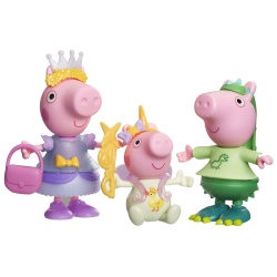 PEPPA PIG SET 3 PURCELUSI CARE SE IMBRACA CU FIGURINE SI ACCESORII - Img 2