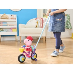 PEPPA PIG SET GATA DE PEDALAT PAPUSA PEPPA CU BICICLETA SI ACCESORII - Img 4