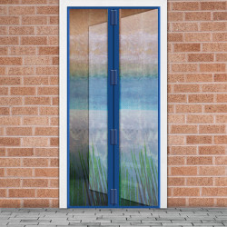 Perdea anti-tantari pt. usi cu inchidere magnetica- 100 x 210 cm „Plajă” - Img 1
