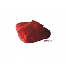 Perna pentru apa calda sau rece cu husa anatomica pentru picioare culoare rosie 2L