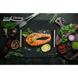 PLATOU ARDEZIE,PATR. MANERE INOX 30X30CM - Img 3