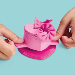 PLAY DOH BARBIE SET CREATII VESTIMENTARE PIETRE PRETIOASE SI PANGLICI - Img 11