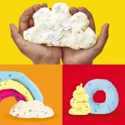 PLAY DOH SET 4 CUTII PLASTILINA CONFETI - Img 4