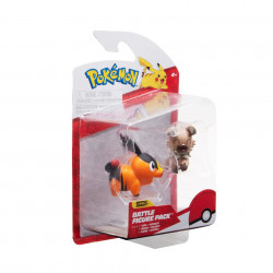 Pokemon - Set 2 figurine de actiune, (Tepig & Rockruff) S14 - Img 1