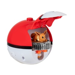 Pokemon - Set de joaca Battle Spinner cu figurina, Eevee & Poké Ball - Img 4