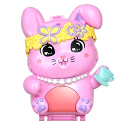 POLLY POCKET SET GENTUTA ANIMALUT IEPURAS LA PETRCERE CU ACCESORII - Img 10