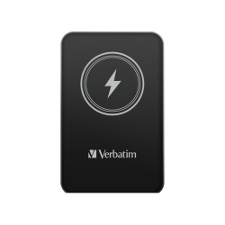 Power Bank Verbatim 5.000mAh Charge'n'Go BlackMagnetic Wireless - Img 3