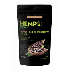 POWER SHAKE PROTEIC DE CANEPA CU CACAO ECO 300g CANAH