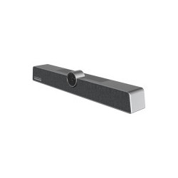 Prestigio Solutions Video Conferencing Collaboration Bar Alpha: UHD, 12MP, 6 mic, 8m (Range), Connection via USB Type-C or AUX