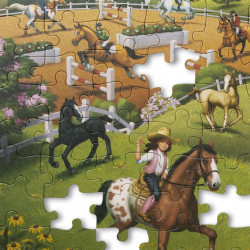 Primul meu puzzle eco din carton Calutii - Melissa & Doug - Img 2