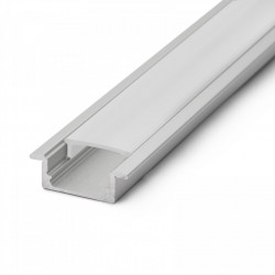 Profil din aluminiu pt. benzi LED 2000x23x8mm - Img 4