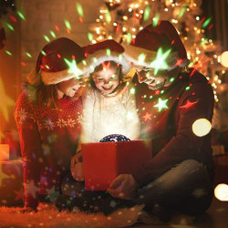 Proiector LED cu alimentare USB, model "Galaxy Stars" cu 9 moduri de afisare - Img 3