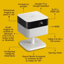 PROJECTOR EPSON EF-71 DIAMOND WHITE - Img 3
