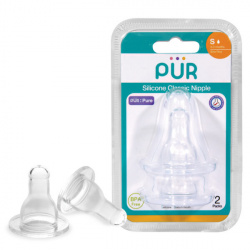 PUR 3205 – SET TETINE SILICON CLASSIC – MARIME S, 0-3 LUNI, 2 BUC - Img 2