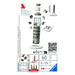 PUZZLE 3D MINI TURNUL DIN PISA - Img 4
