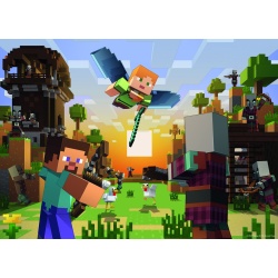 PUZZLE MINECRAFT 4IN1 - Img 4