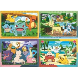 PUZZLE POKEMON BUMPER PACK 4X100 - Img 2