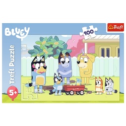 PUZZLE TREFL 100 BLUEY MINUNATA LUME A LUI BLUEY - Img 3