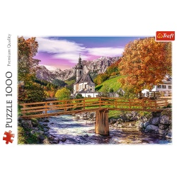 PUZZLE TREFL 1000 TOAMNA IN BAVARIA - Img 3