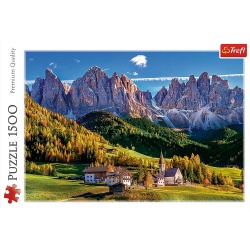 PUZZLE TREFL 1500 MUNTII DOLOMITI - Img 3