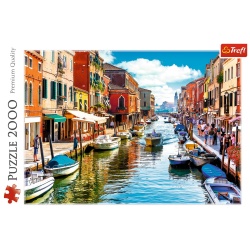 PUZZLE TREFL 2000 SPRE INSULA MURANO VENETIA - Img 3