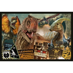 PUZZLE TREFL 2X200 JURRASIC WORLD LUME PREISTORICA - Img 2