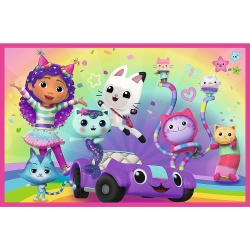 PUZZLE TREFL 2X24 GABBYS DOLLHOUSE AVENTURILE LUI GABBY - Img 2