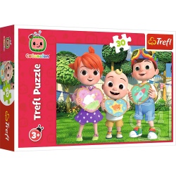 PUZZLE TREFL 30 COCOMELON SA NE JUCAM IMPREUNA - Img 1
