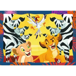 PUZZLE TREFL 4IN1 DISNEY REGELE LEU - Img 3