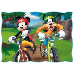 PUZZLE TREFL 4IN1 MICKEY MOUSE ZIUA DEOSEBITA - Img 3