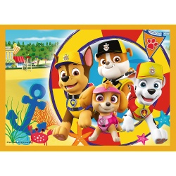 PUZZLE TREFL 4IN1 PATRULA CATELUSILOR - SARBATORILE - Img 2